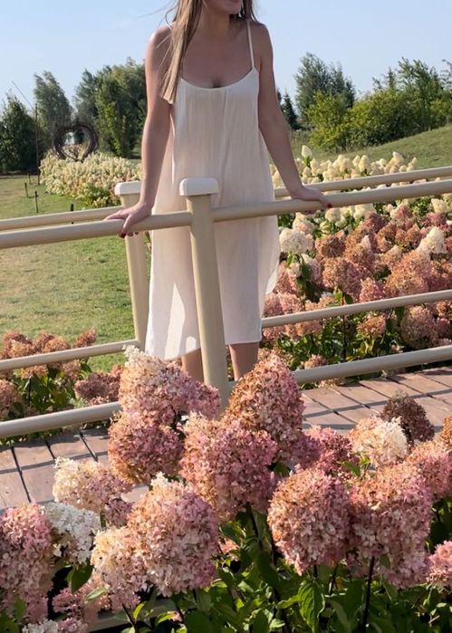 Сарафан сукня молочна біла