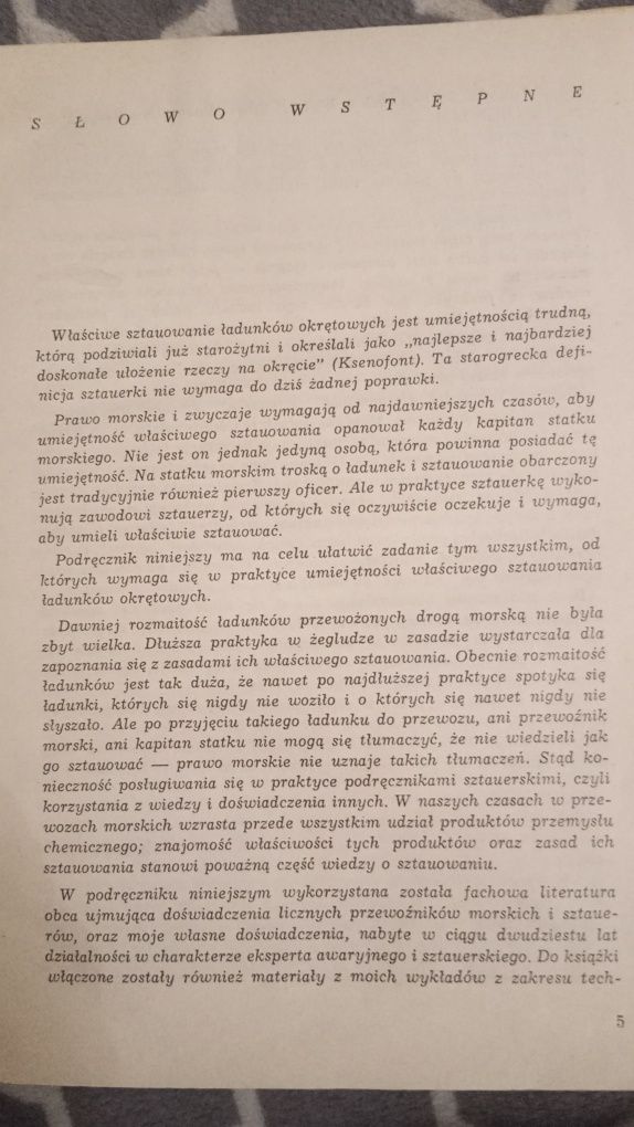 Sztauowanie ładunków okrętowych