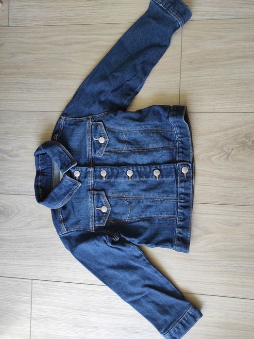 Kurtka jeansowa dżinsowa old navy 98/104 dla dziewczynki chłopca baweł