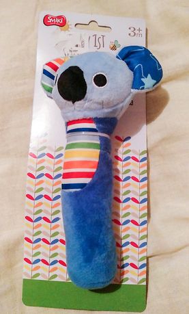 Детская игрушка-пищалка Smiki Koala Phil