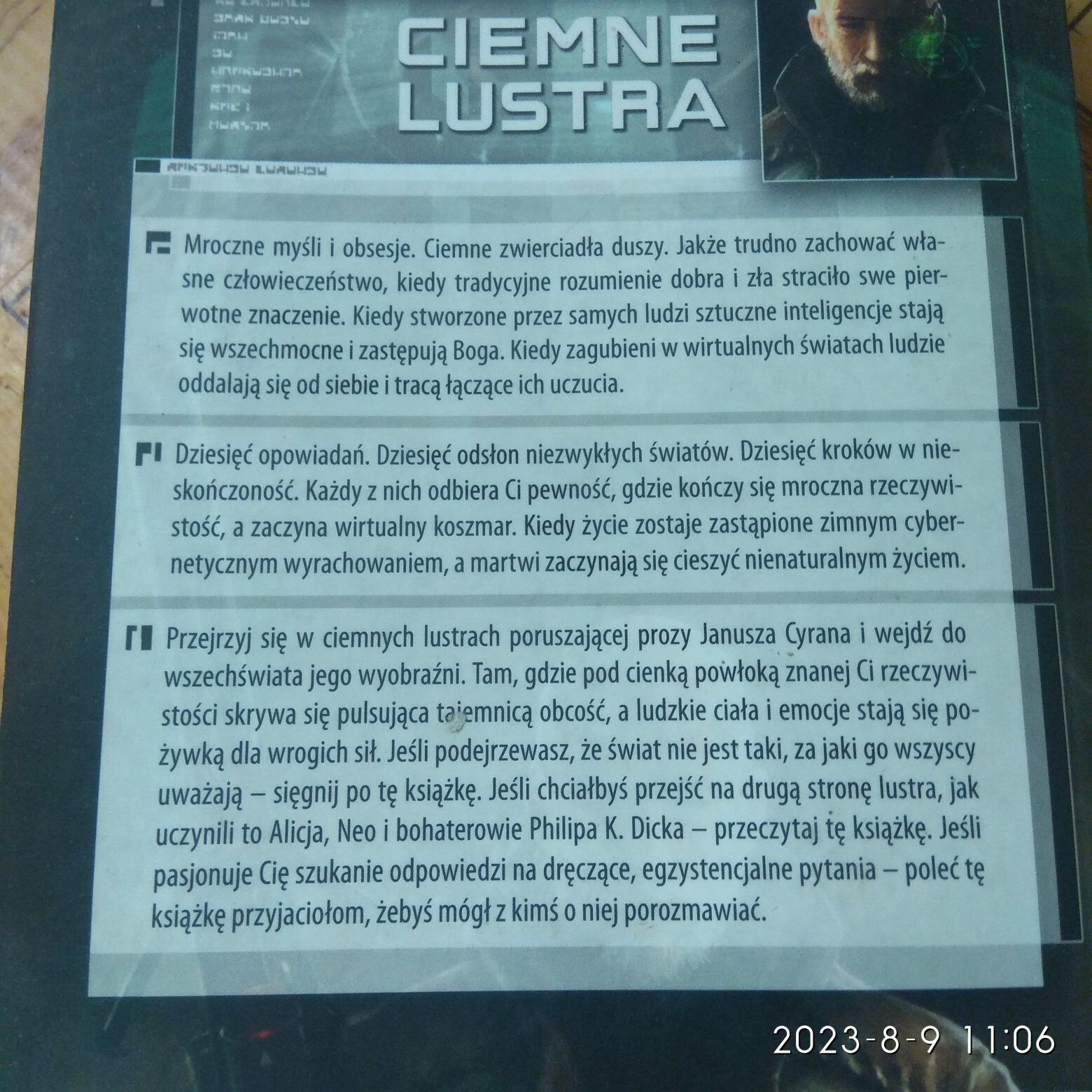 Ciemne lustra Janusz Cyran