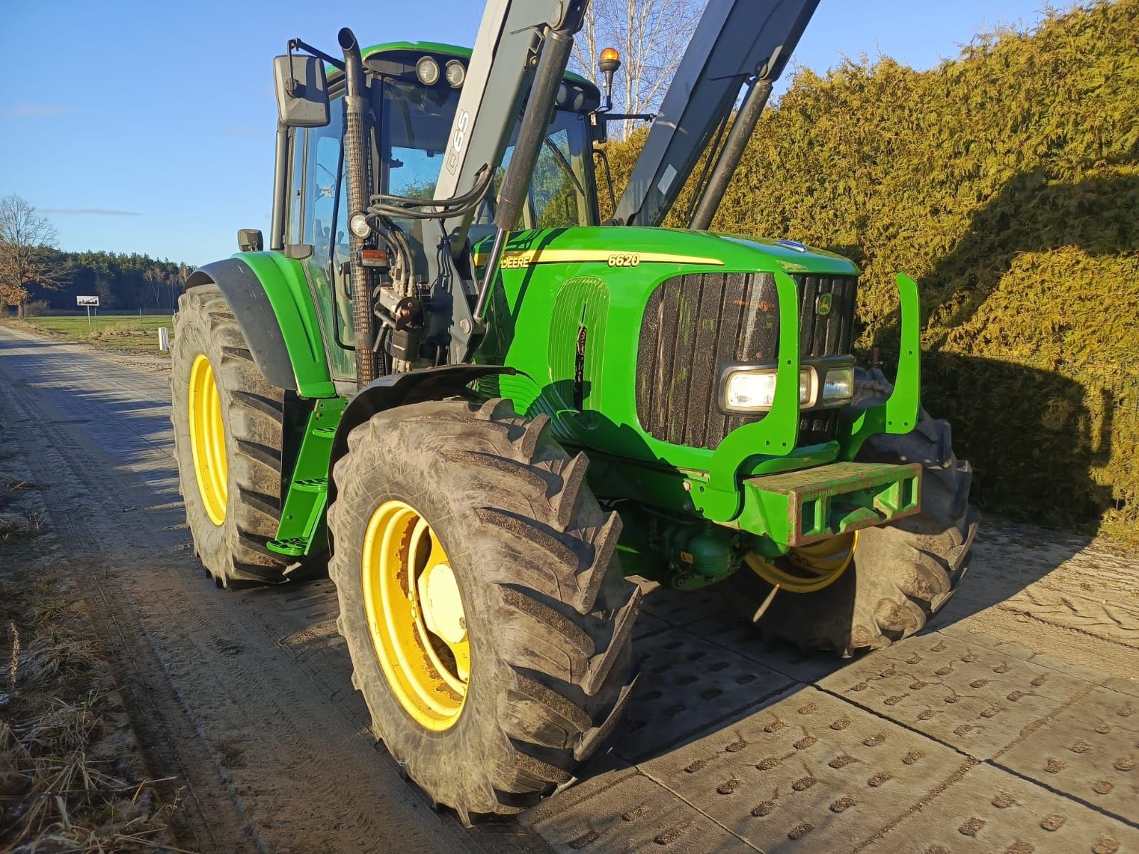 John Deere 6620 z Turem Ouick Q65