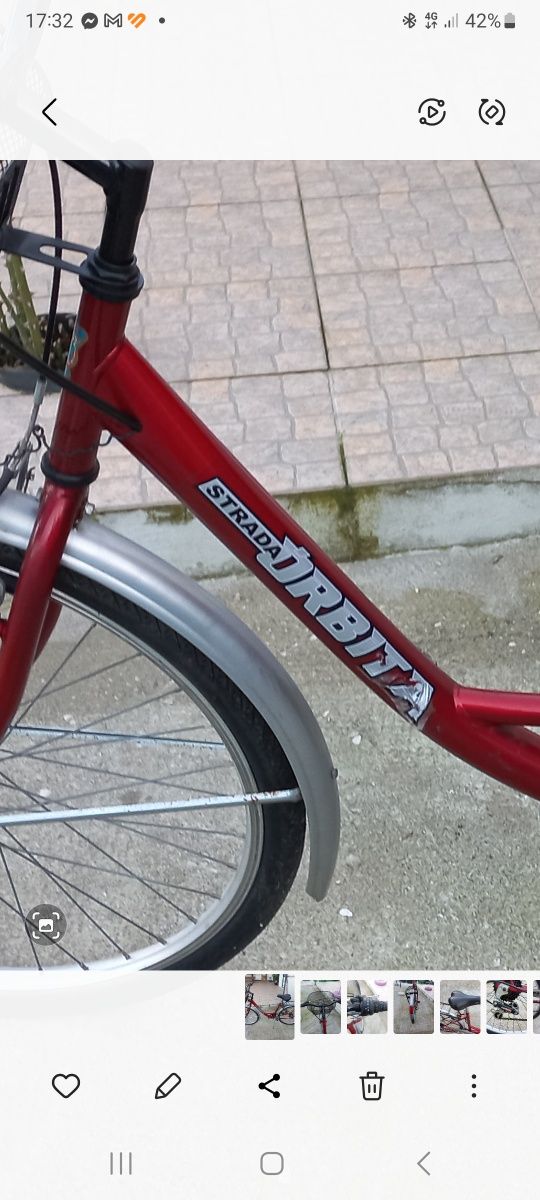 Bicicleta orbita de senhora