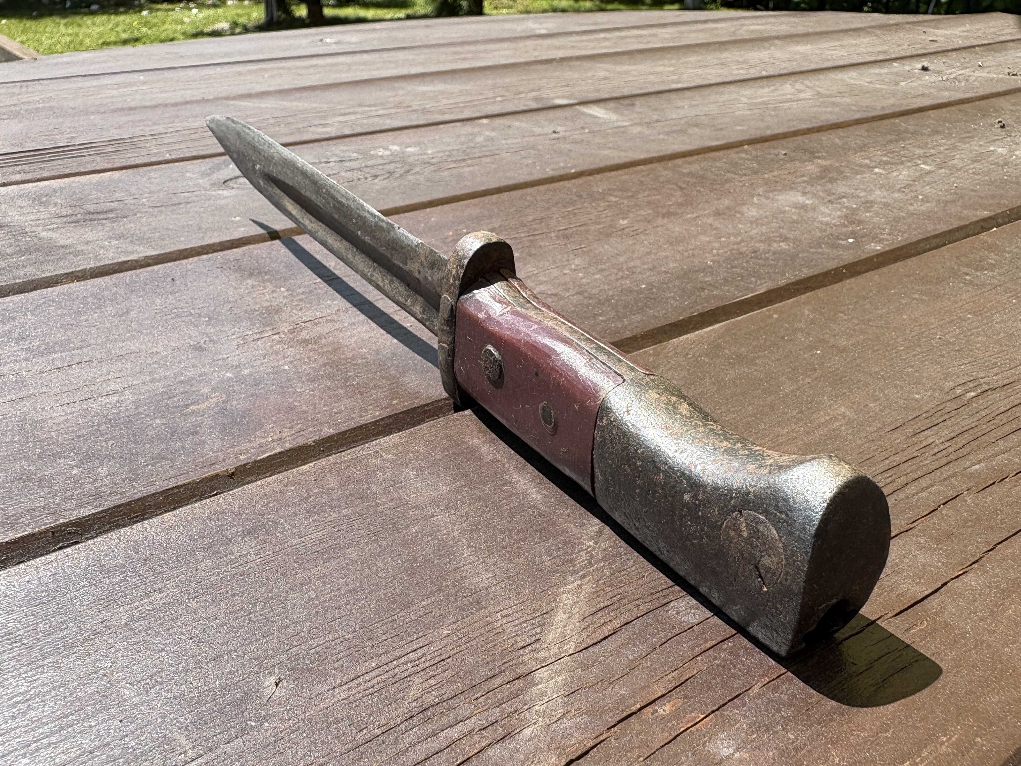 Nóż okopowy Bagnet niemiecki Mauser K98 - Wehrmacht / SS - III Rzesza