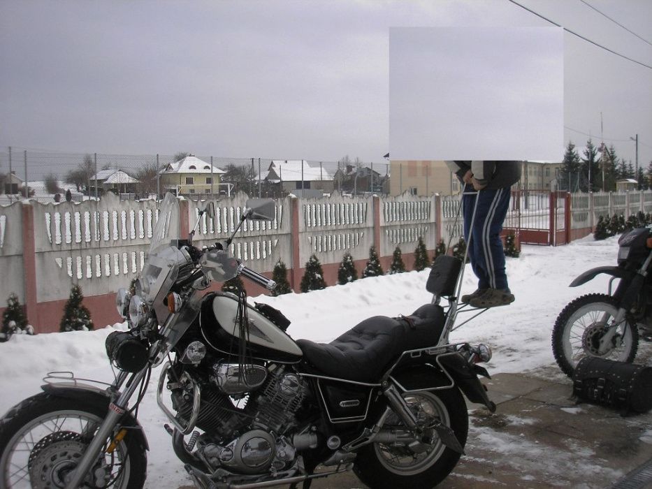 Bagażnik yamaha virago xv 750 xv 1100 podwujnie wzmocniony