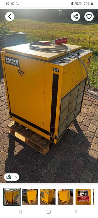 Kompresor srubowy Kaeser SK19