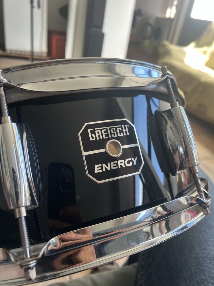 Tarola GRETSCH ENERGY 14” x 5,5” com pele REMO POWERSTROKE.