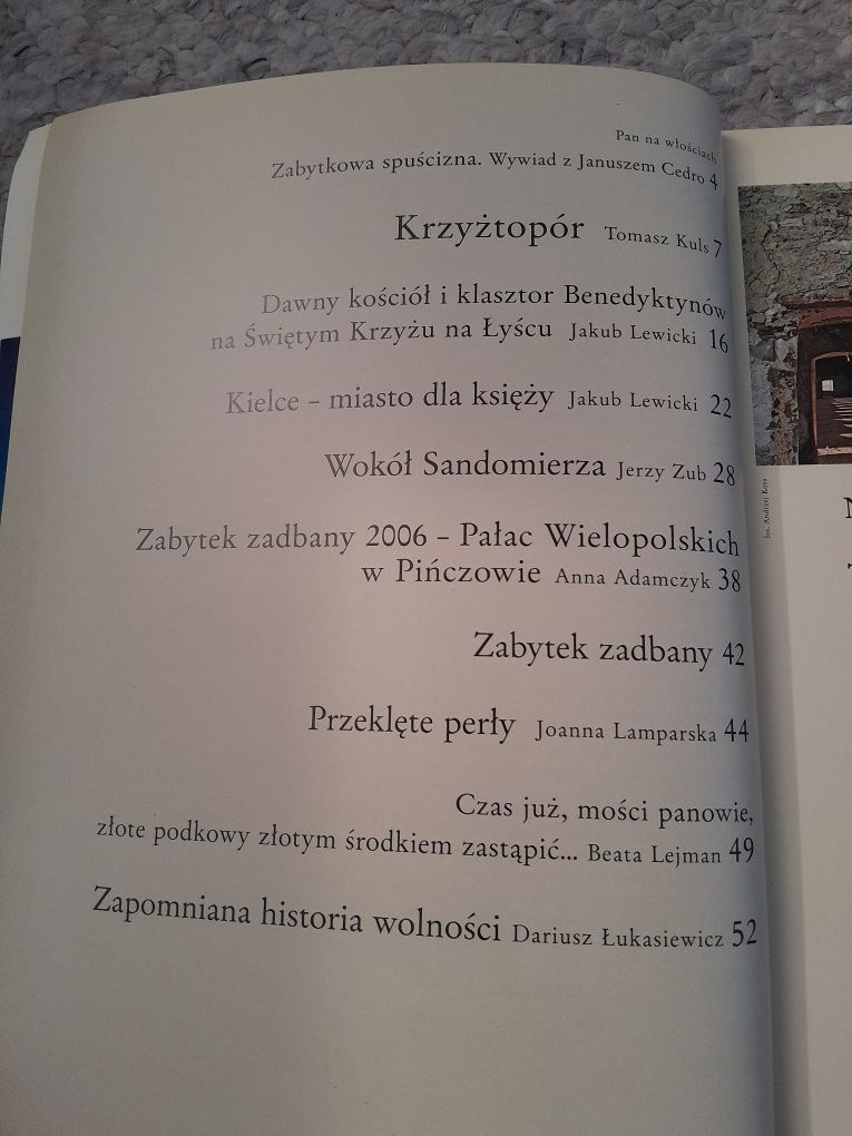 Czasopismo "Zabytki. Heritage" 3(12)/maj/czerwiec 2006