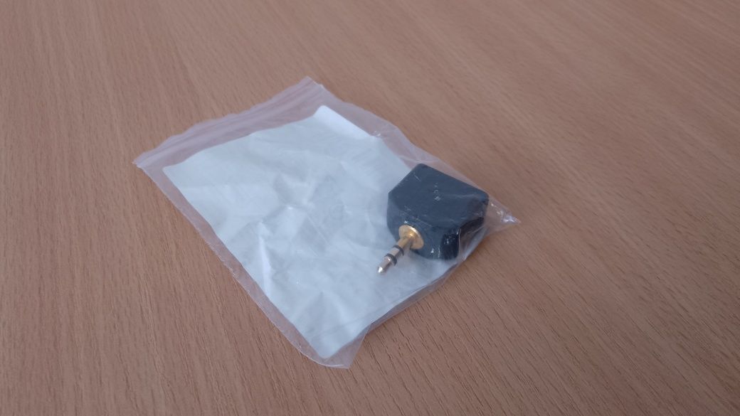 Rozgałęziacz Jack 3.5 mm stereo