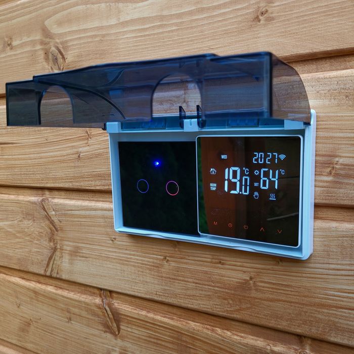 Sauna ogrodowa z akcesoriami, piec elektryczny, Full Wi-Fi
