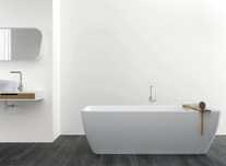 Plytki cermaiczne 120x60 białe Bladocer Neve Satin