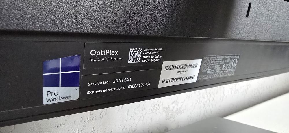 Komputer All in One - Dell Optiplex 9030 i5 8GB 240GB 23" Super stan
