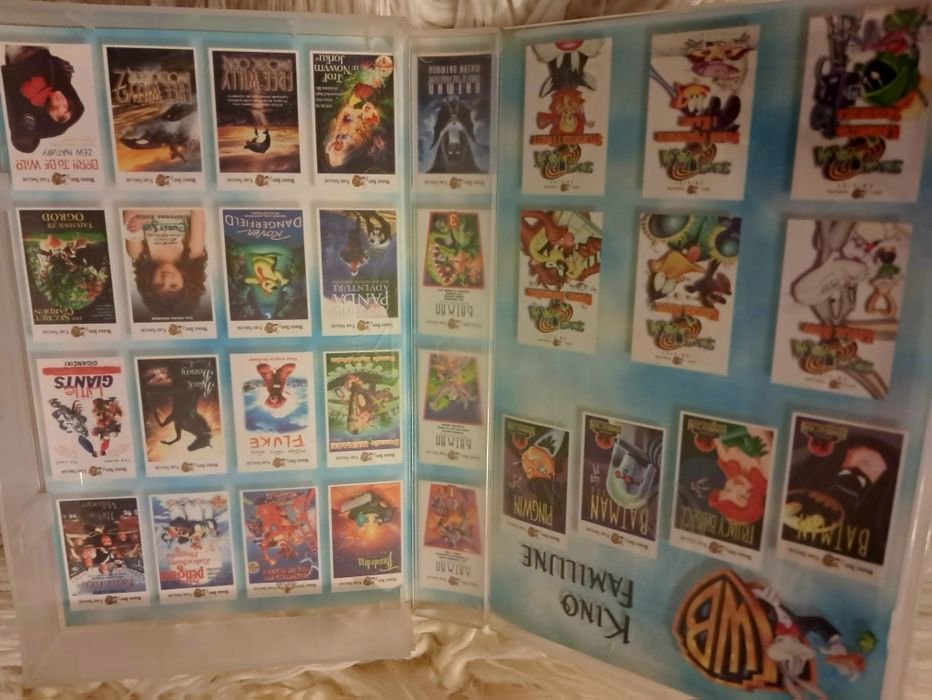 Kaseta VHS "Batman ogień i lód", Warner bros unikat!
