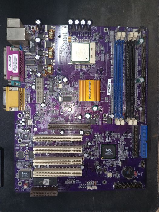 Płyta ECS P4VXASD2+. Socket 478