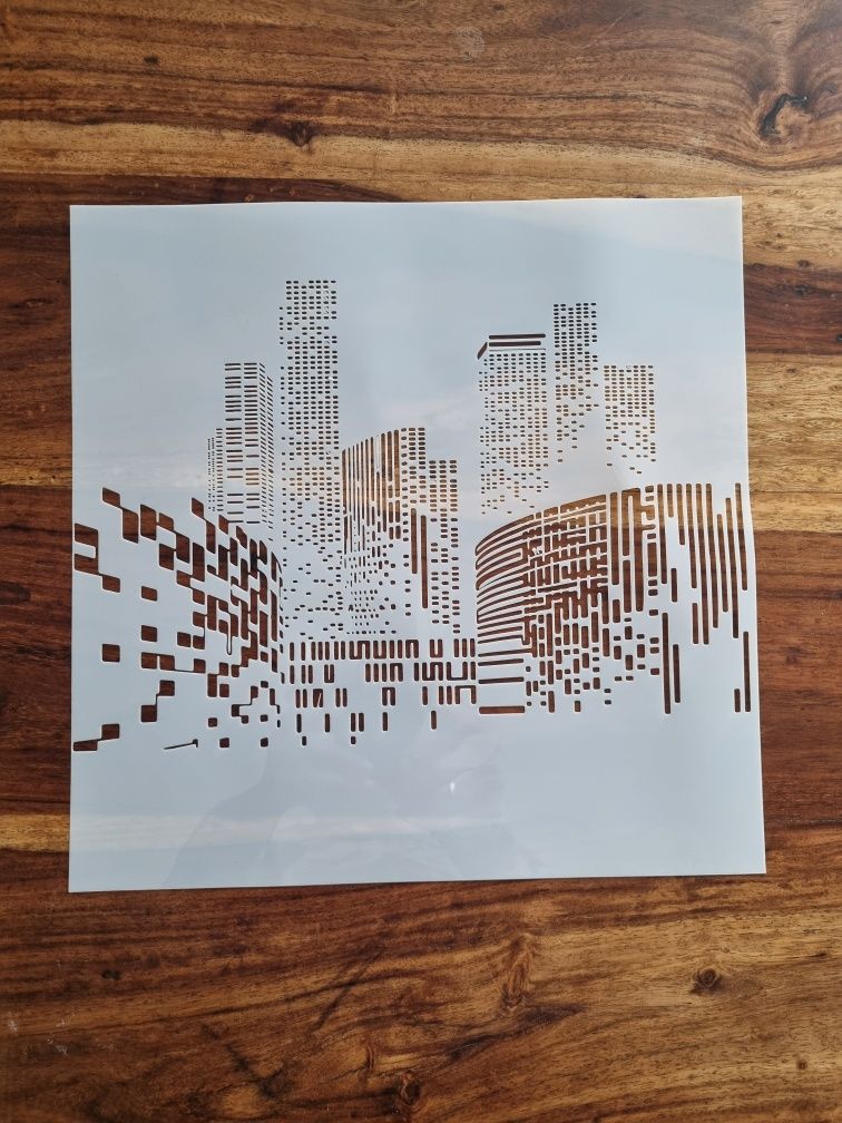 Szablon malarski,  tynk ozdobny, DIY  - Nowy