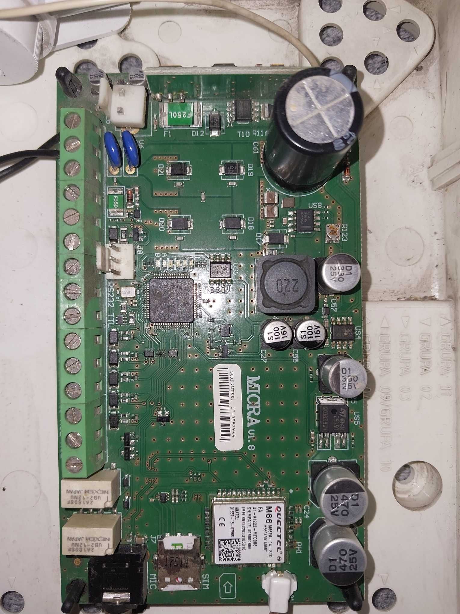System alarmowy satel MICRA - bezprzewodowy