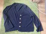 Kardigan sweter rozpinany Massimo Dutti granatowy r. M
