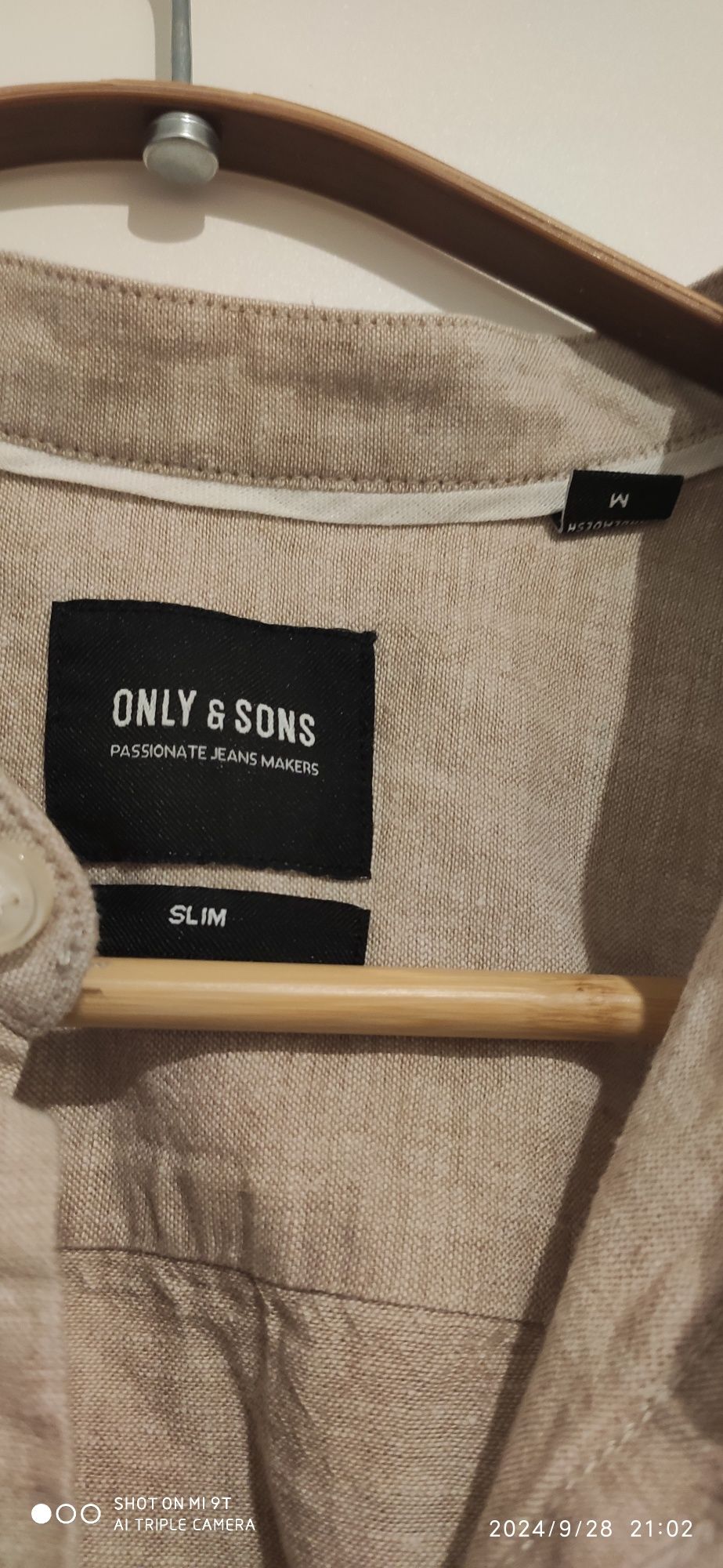 Koszula męska Only & Sons len