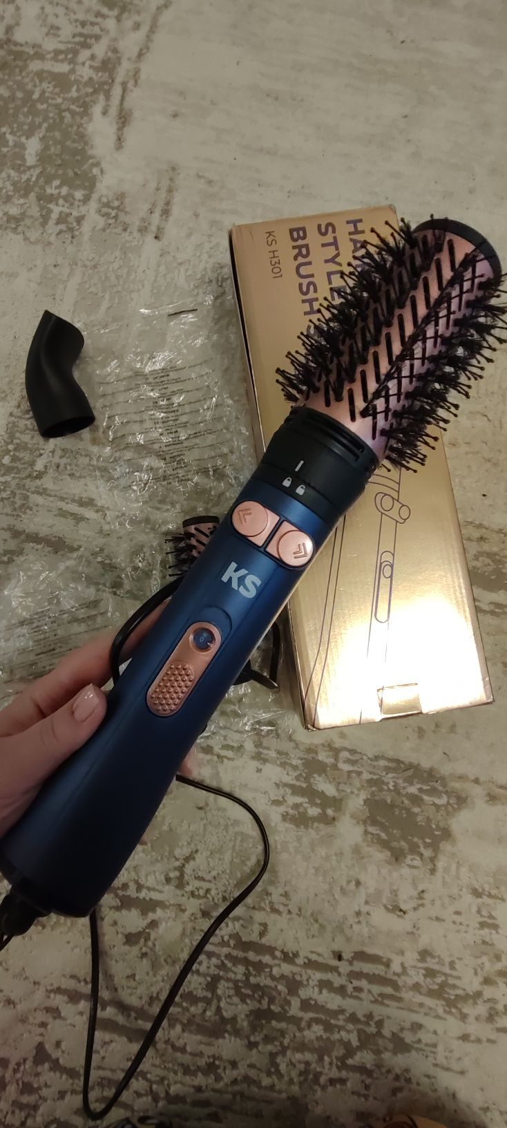 Фен-браш 3 в 1 KS Hair Styler Brush 3 in 1