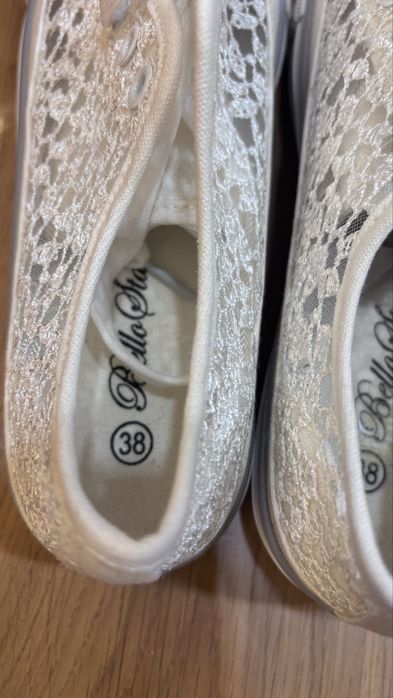 Tenis Sapatilhas brancas 38