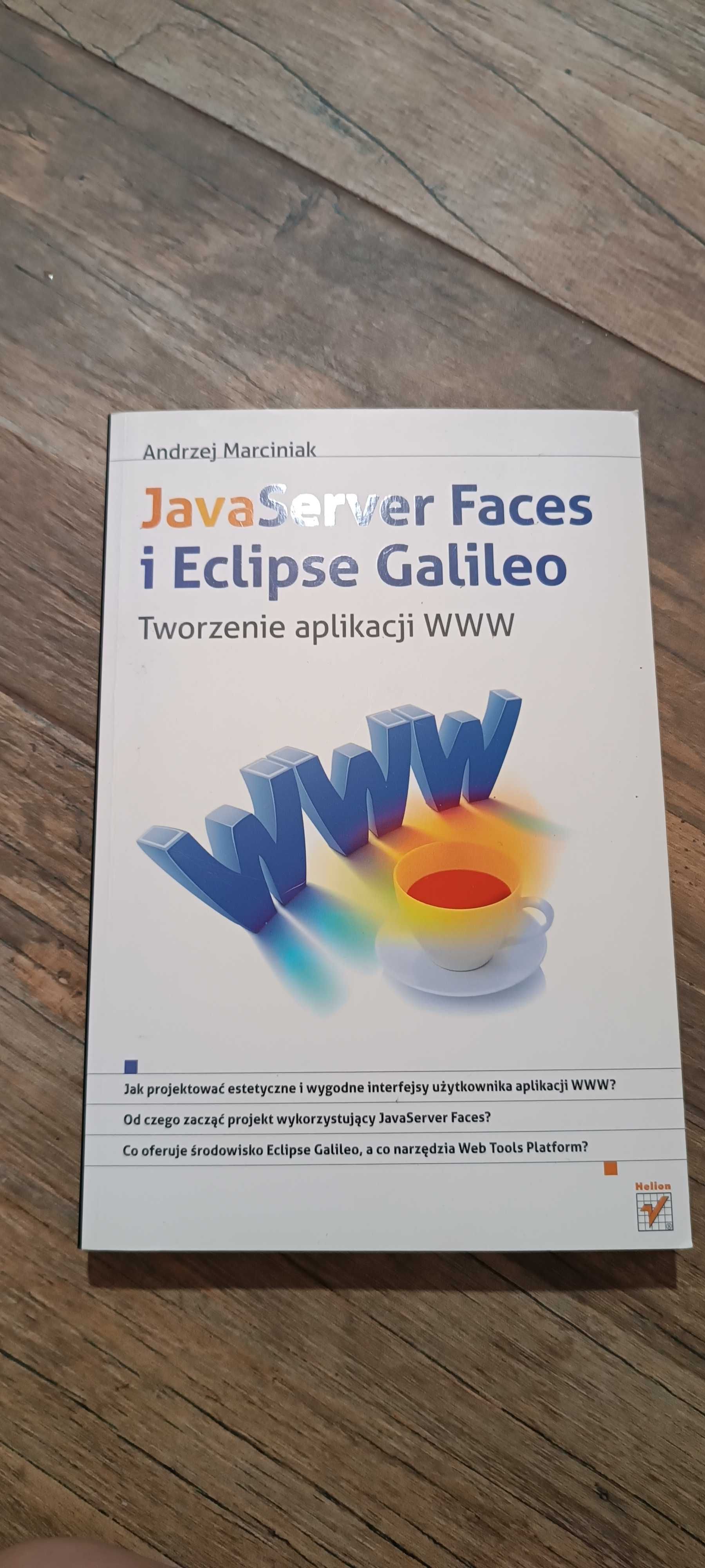 Książka Java serwer faceta i eclupse Galileo tworzenie aplikacji www .