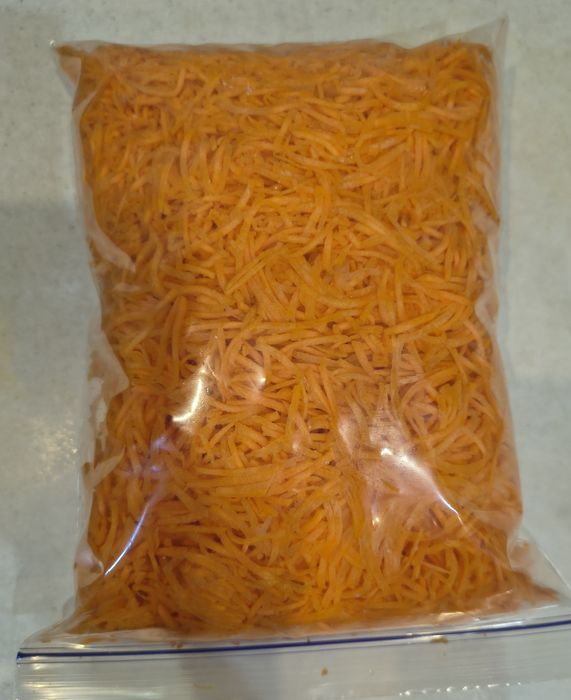 Свіжа морква терта