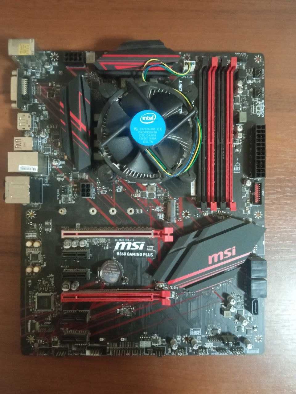 MSI B360 GAMING PLUS + I5 8400 + GTX 1050TI