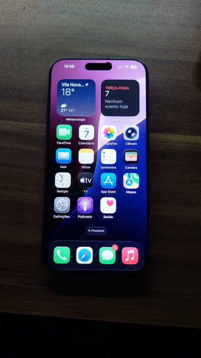 Iphone 16 pro max 256g para toca pelo 17 dando resto