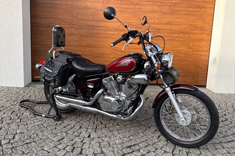 Yamaha Virago 125 2002r Wersja Delux Chromy Sakwy Zadbany Egzemplarz Transport Raty
