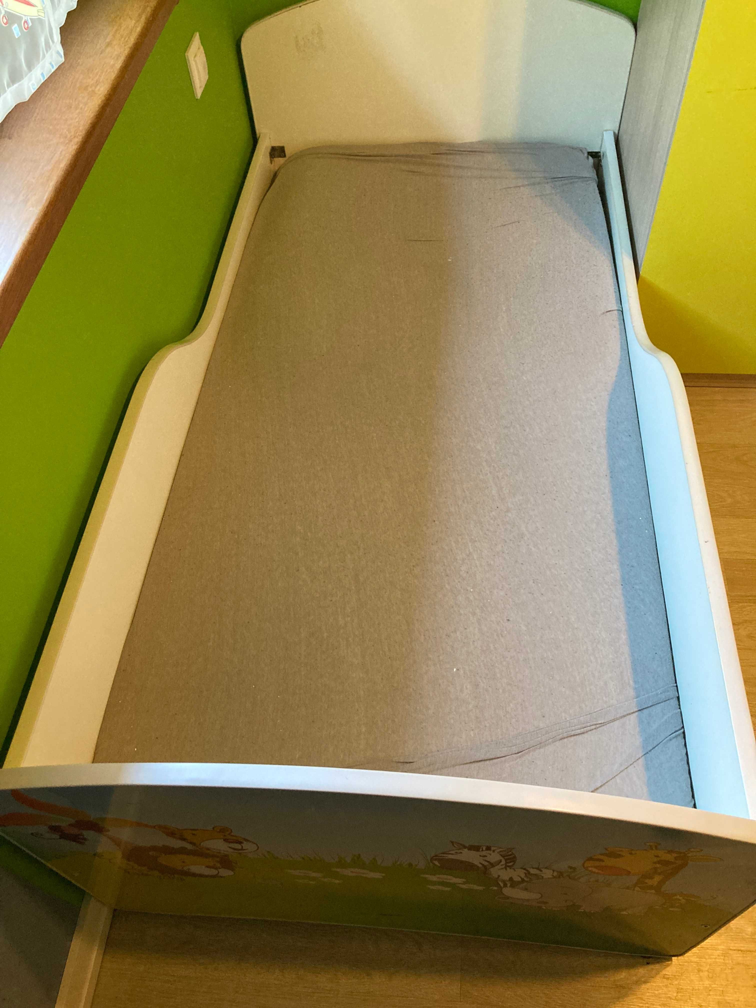 Łóżko dziecięce ACME 160x80 cm z pojemnikiem i materacem