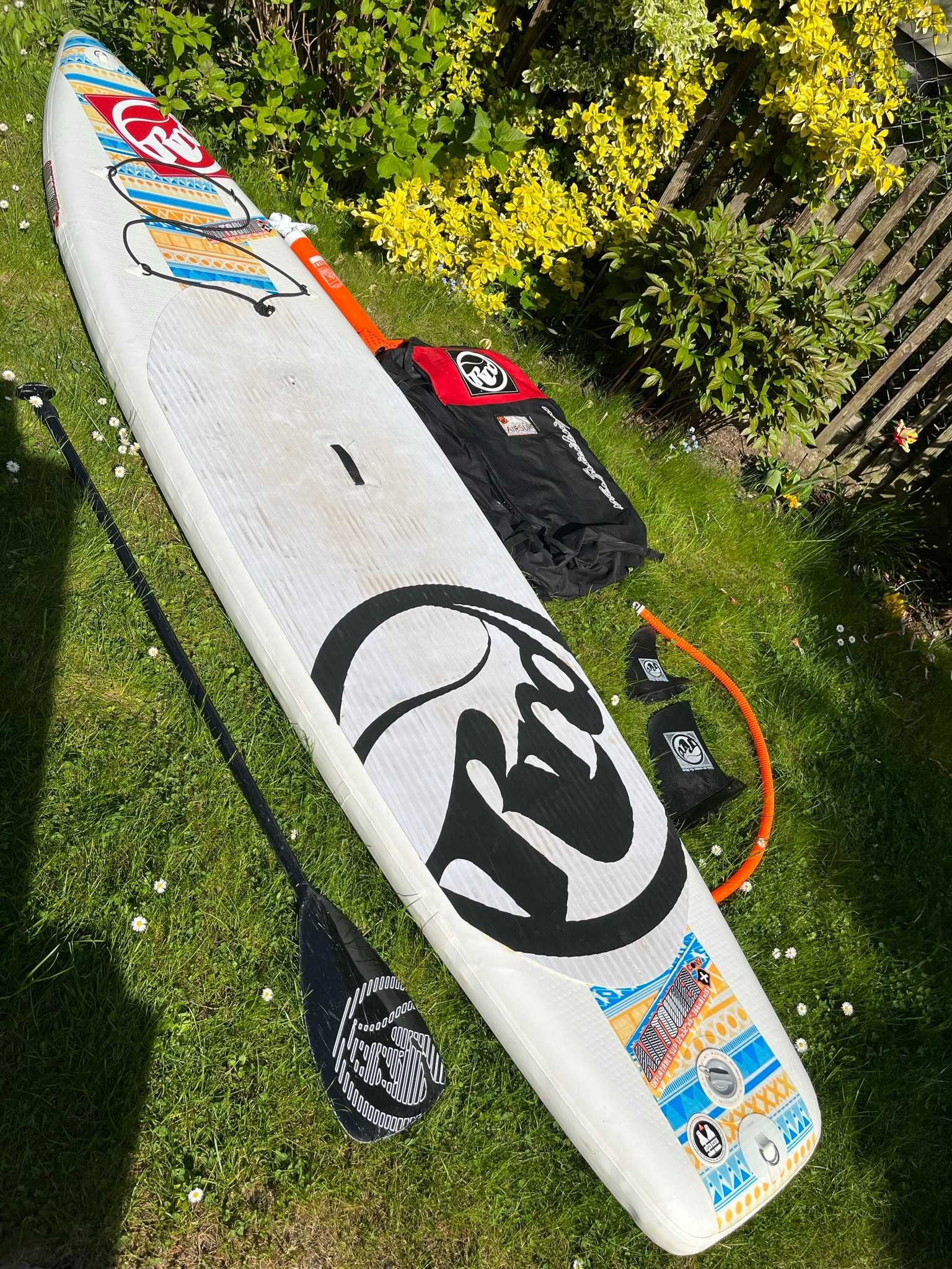 SUP WindSUP AirtourerRRD 12'x32"x6" wiosło, pompka, plecak, miecz, fin