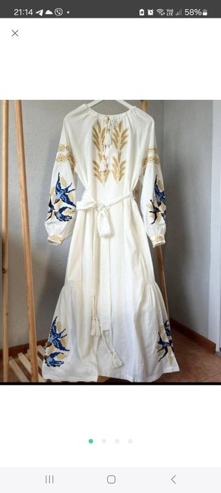 Сукня вишиванка "Ластівка"