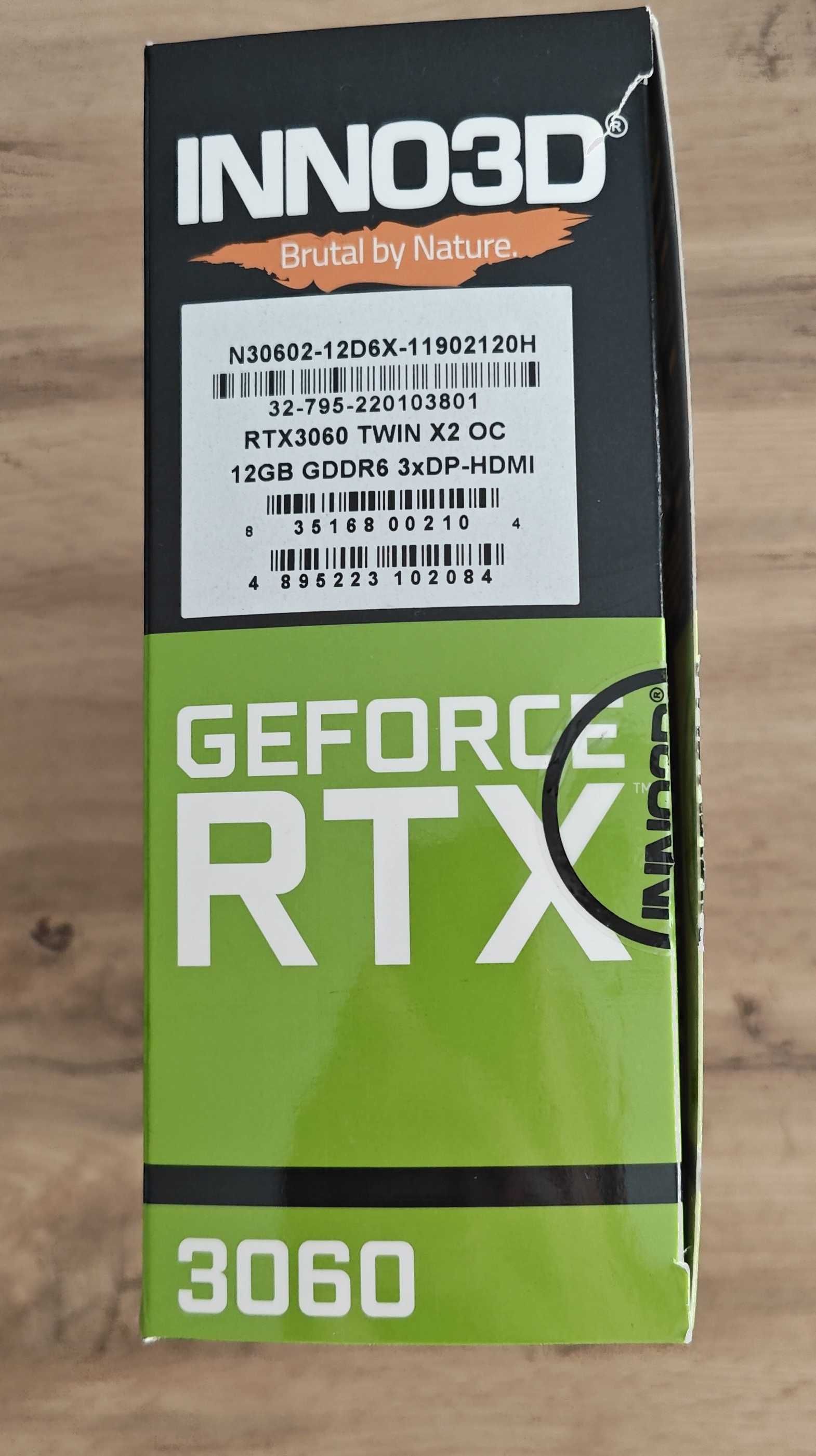 RTX3060 TWIN X2 OC 12GB GDDR6 Inno3D