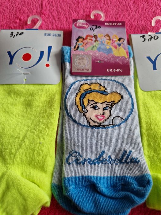 Skarpetki stopki dziecięce rozmiar 28-30 zestaw 3pary