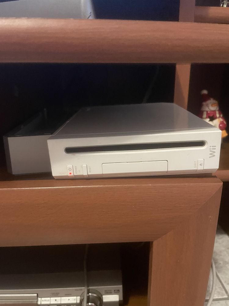 Wii com jogos mais plataforma