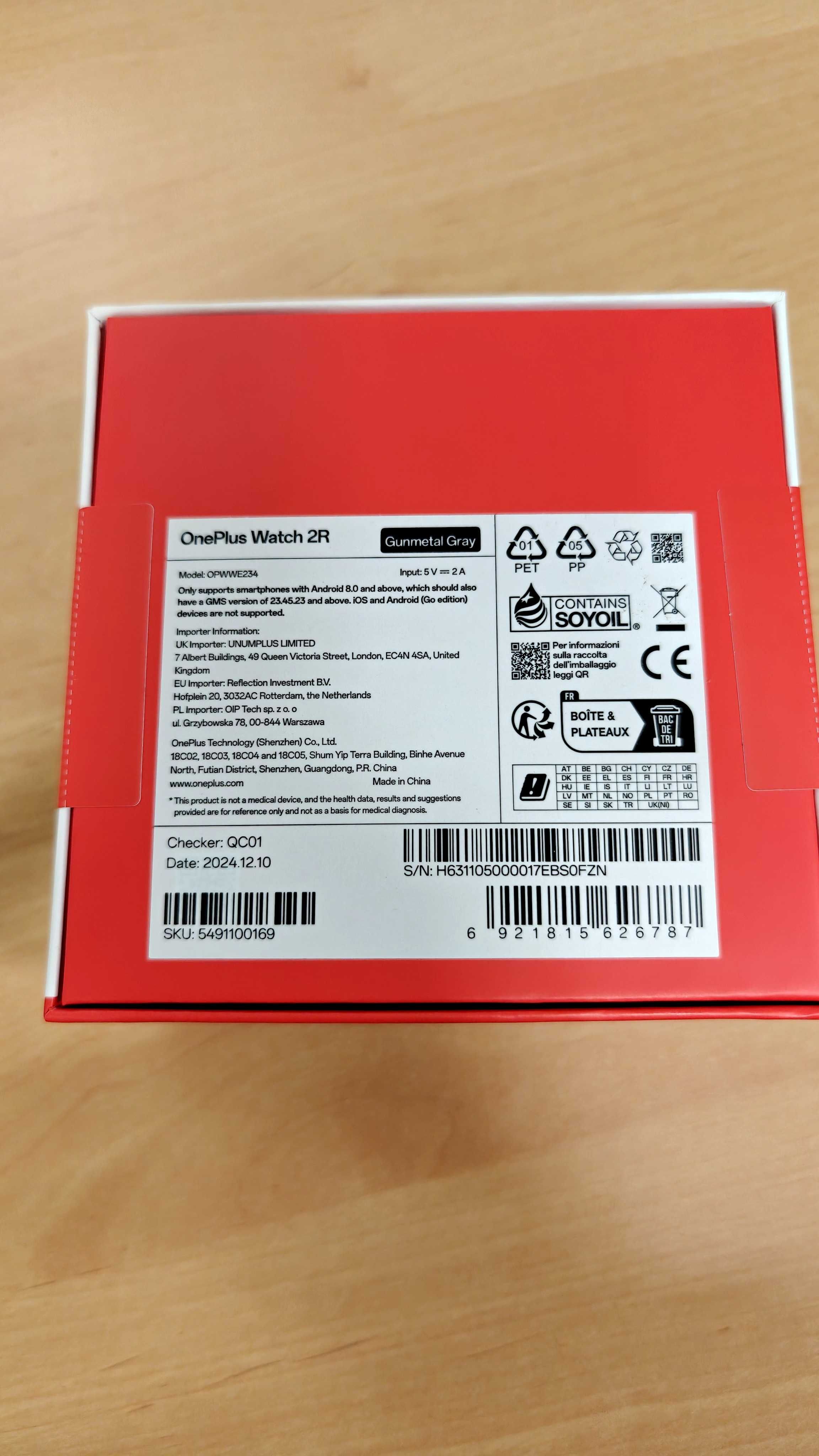 OnePlus Watch 2R