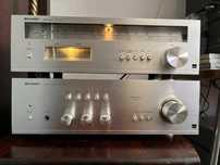 Zestaw Vintage SHARP ST-1144 + SM-1144