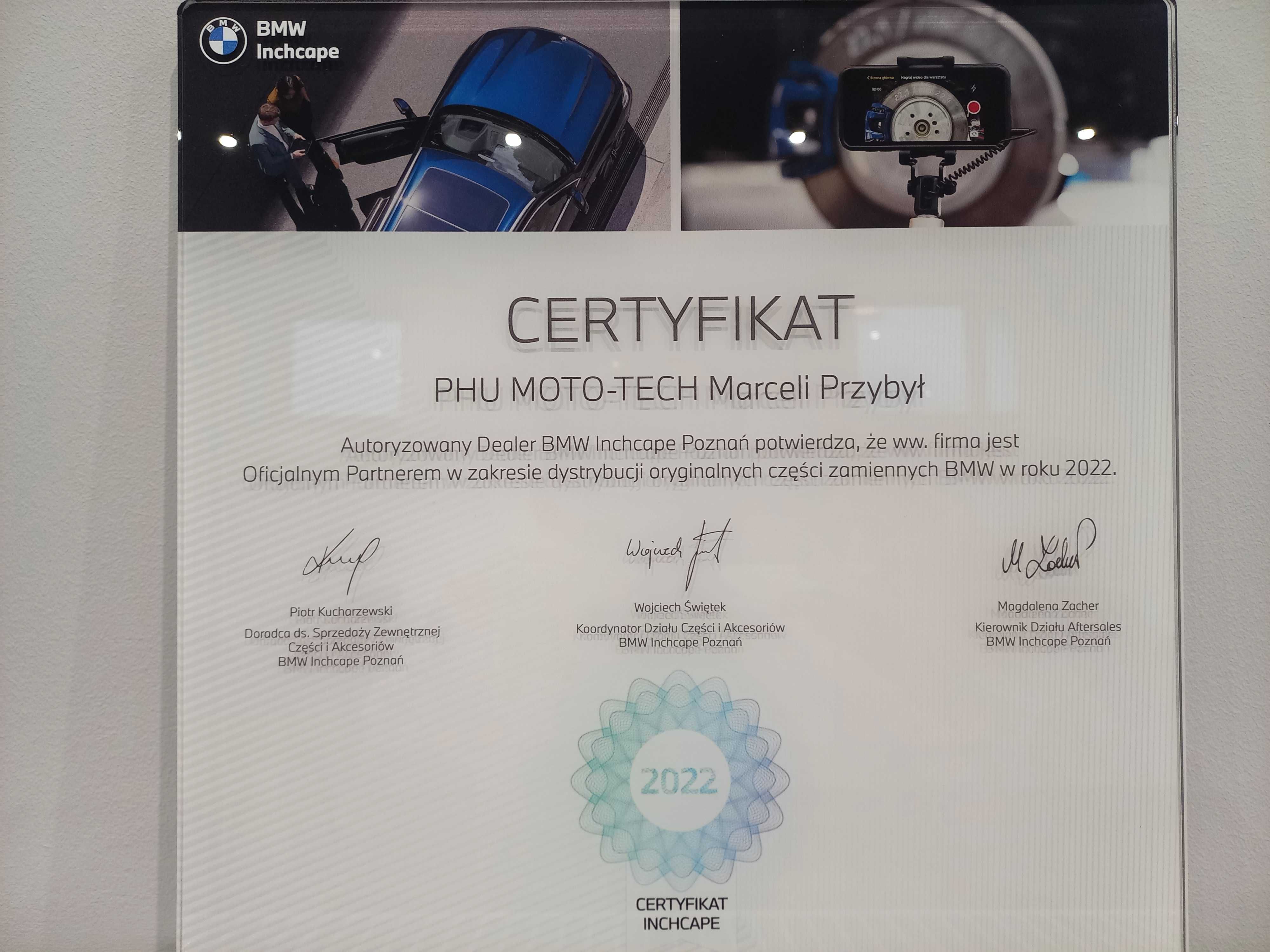 Wymiana rozrządu BMW 3.0 D N57/B57 wpis do bazy serwisowej BMW