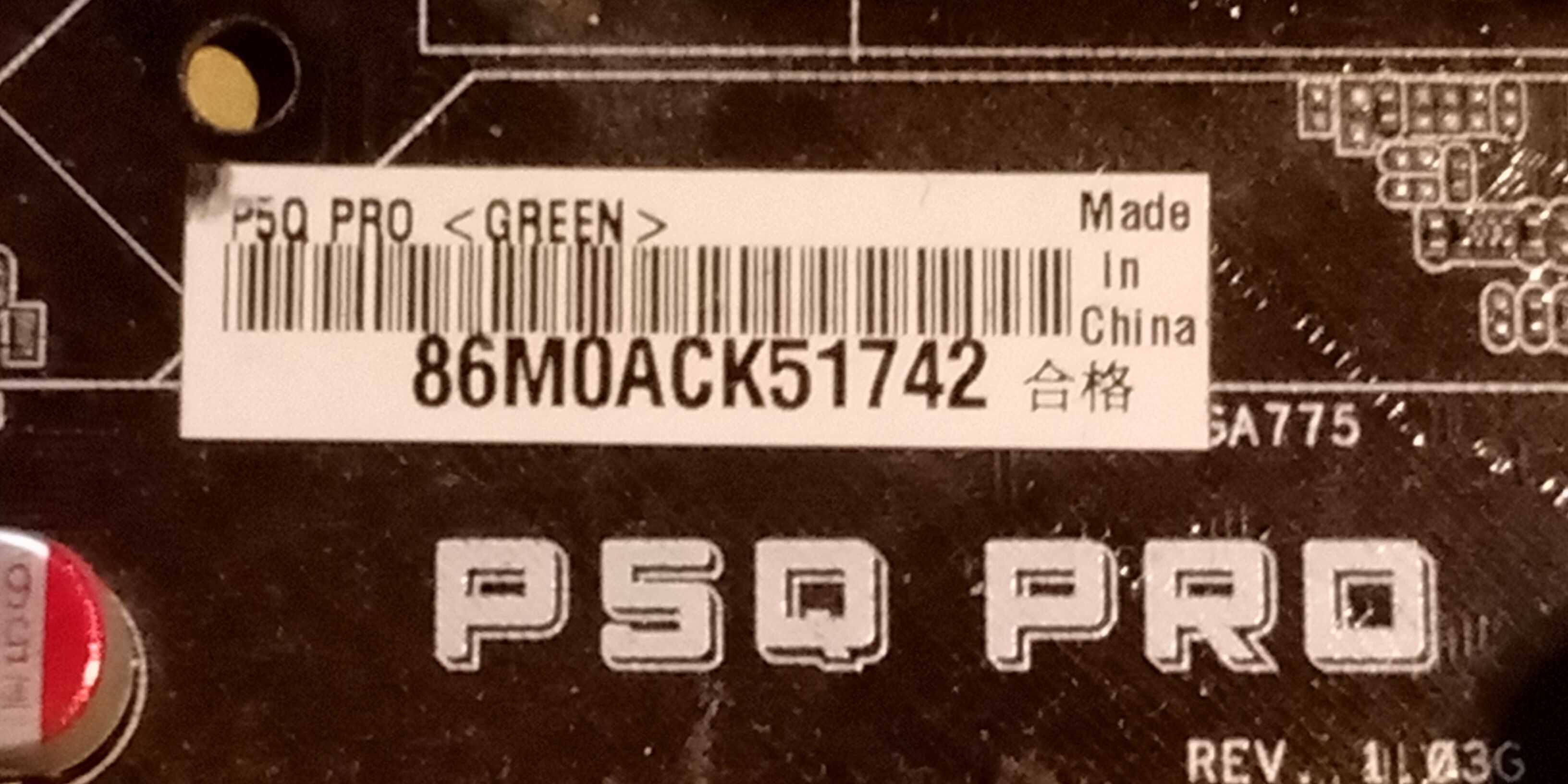 Motherboard placa-mãe ASUS P5Q PRO Intel P45