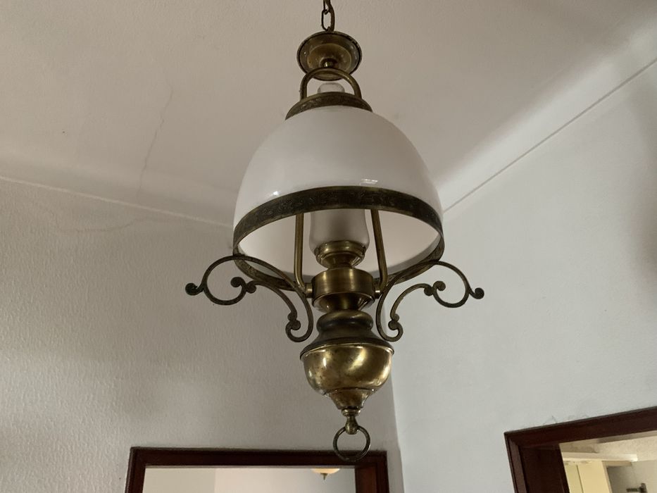 2 candeeiros vintage