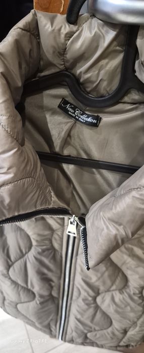 Kurtka zimowa damska w kolorze fango