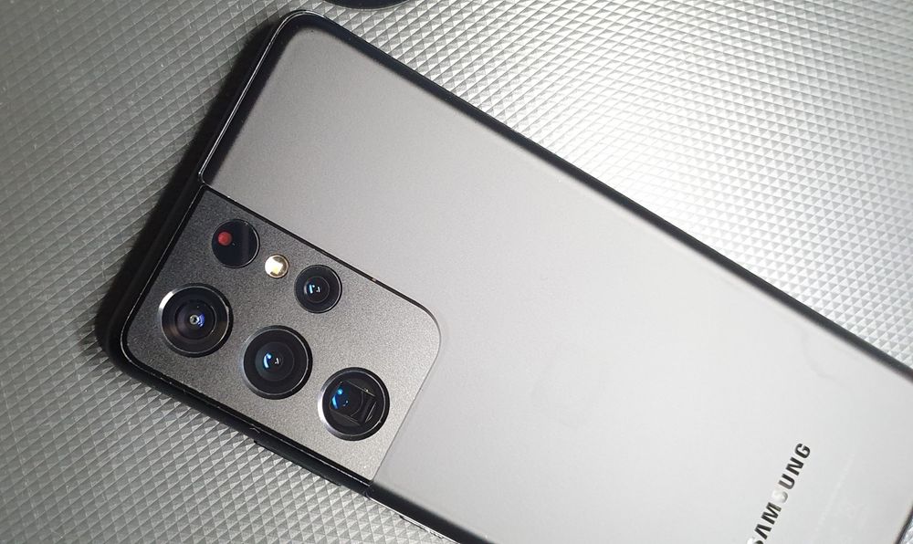 Samsung S21 ultra 5G klapka obudowa plecki oko obiektyw IDEAŁ oryginał