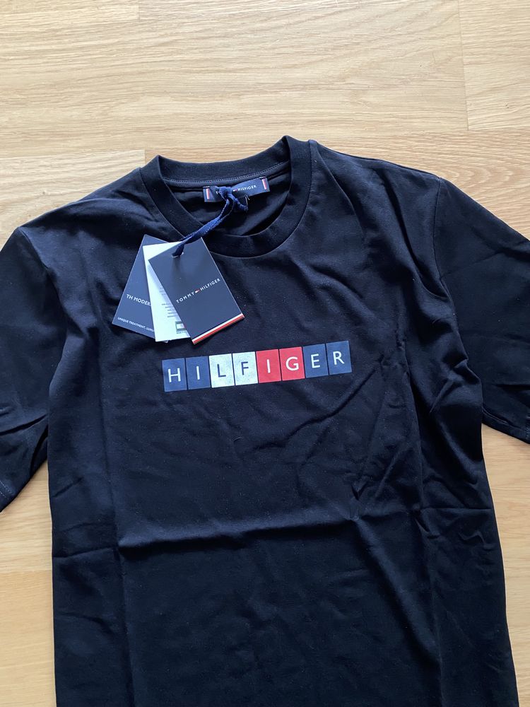 Tommy Hilfiger Koszulka Rozmiar M Nowa Męska Bluzka T-Shirt Wiosna