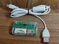 Кардридер Micro SD M2 MS MSPRO MSDUO SD MMC Card Reader USB 2.0 всев1