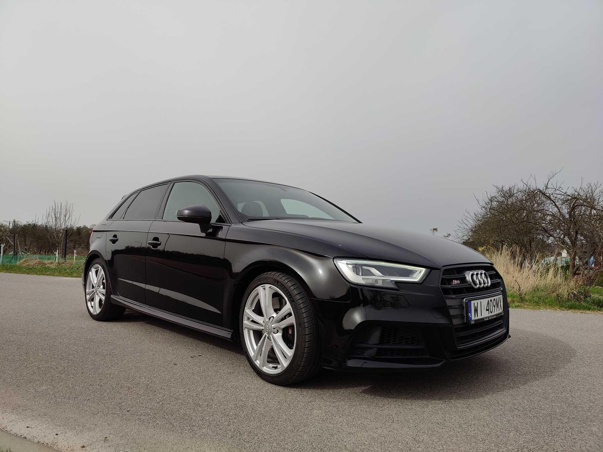 Audi S3 8V facelift, bez GPF, wirtualne zegary, matrix LED