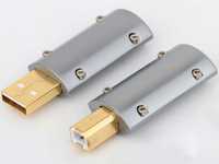 Monosaudio A50G/B50G • USB A • USB B • DIY Hi-Fi USB • 24K Gold Plated