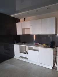 Кухня белого цвета Кухонный гарнитур 2.2м. мебель для кухни