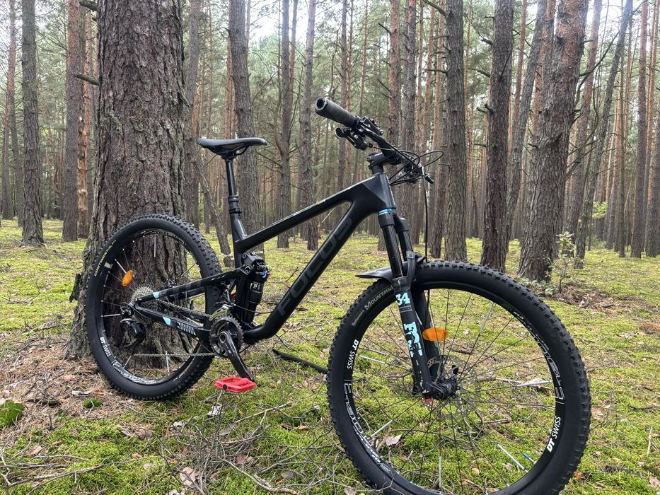 Rower focus jam carbon pro 27,5 trail 2x11 deore xt r.M dt swiss fox