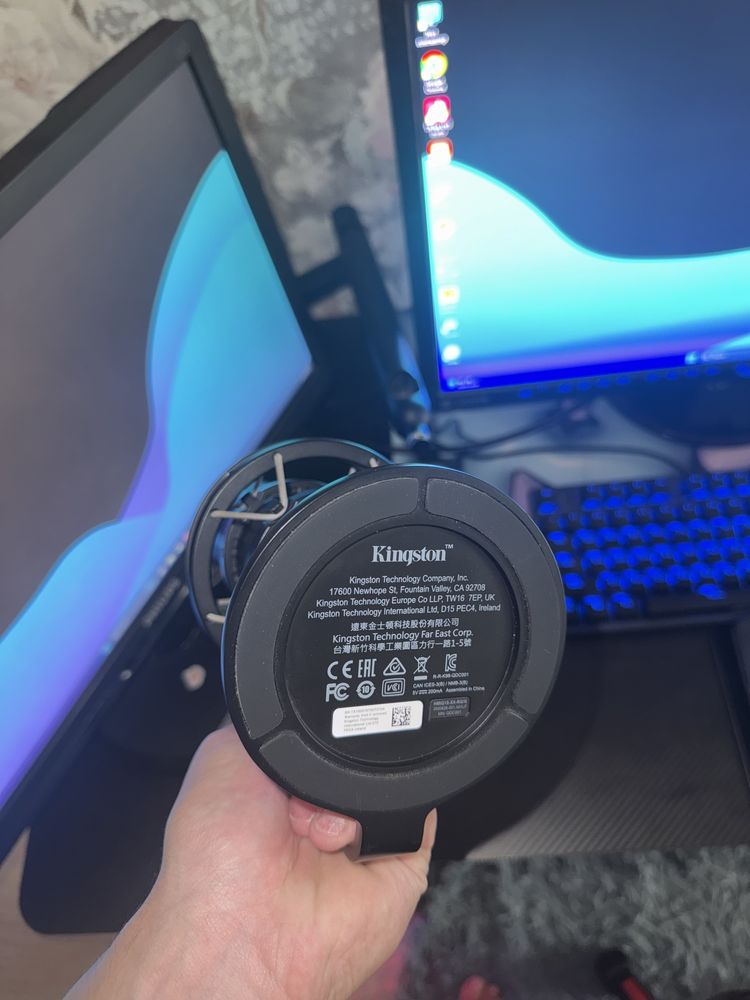 Ігровий мікрофон HyperX Quadcast S