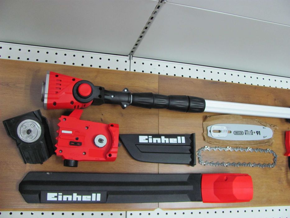 Висоторіз-кущоріз телескопічний Einhell GE-HC 18 Li Expert з Німеччини